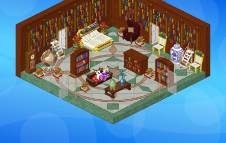 library-bedroom