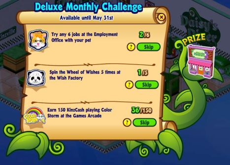 may deluxe monthly challenge