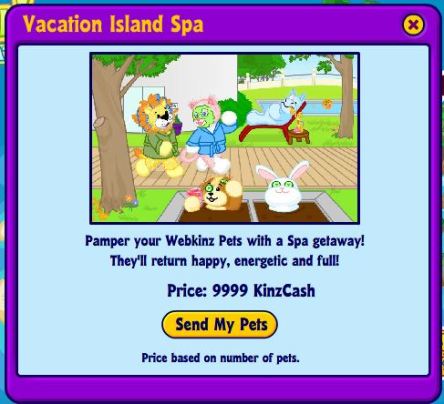 vacation island spa